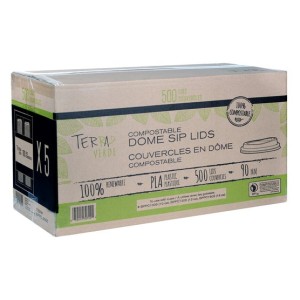 Compost Dome Sip Lid 90mm